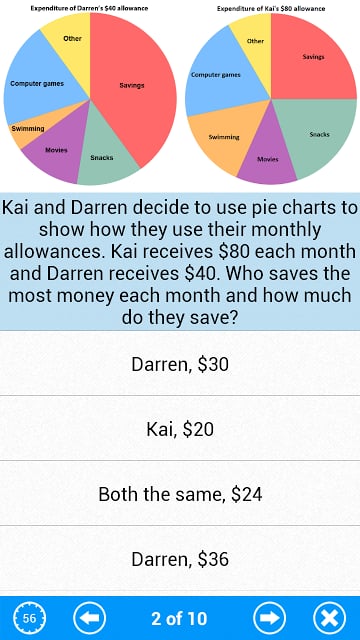 SAT Math : Data Analysis Lite截图6