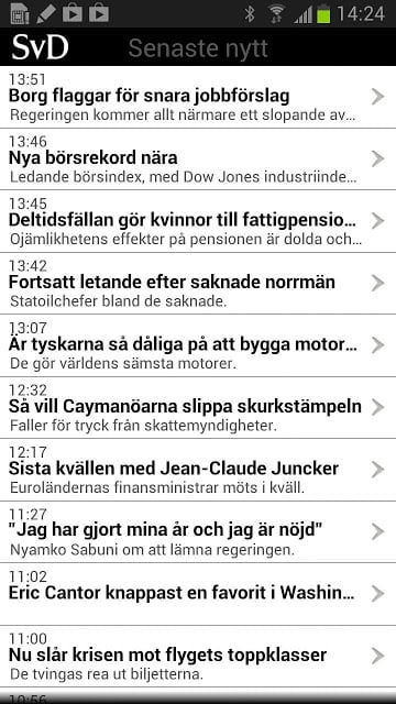 SvD N&auml;ringsliv截图1