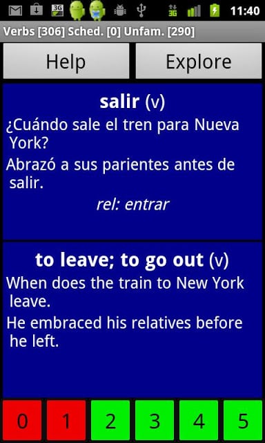 Spanish Basic Vocabulary截图2