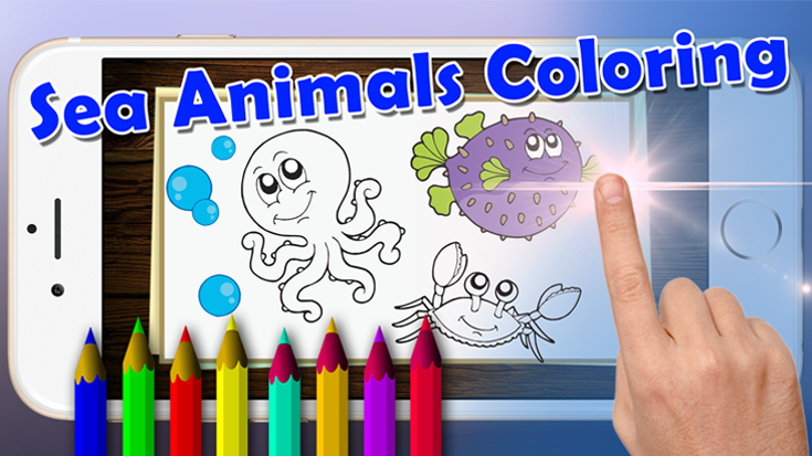 孩子们的容易着色书。截图4