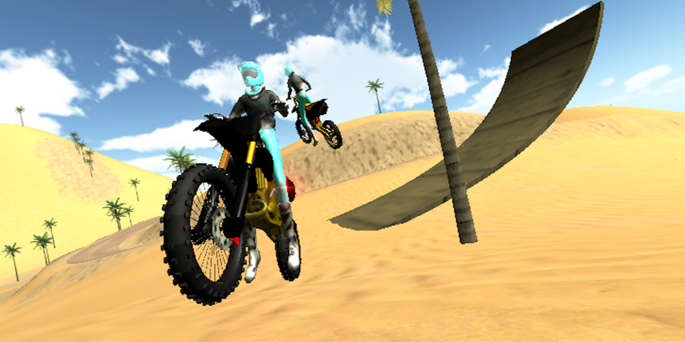 Wasteland Motocross Driver截图3