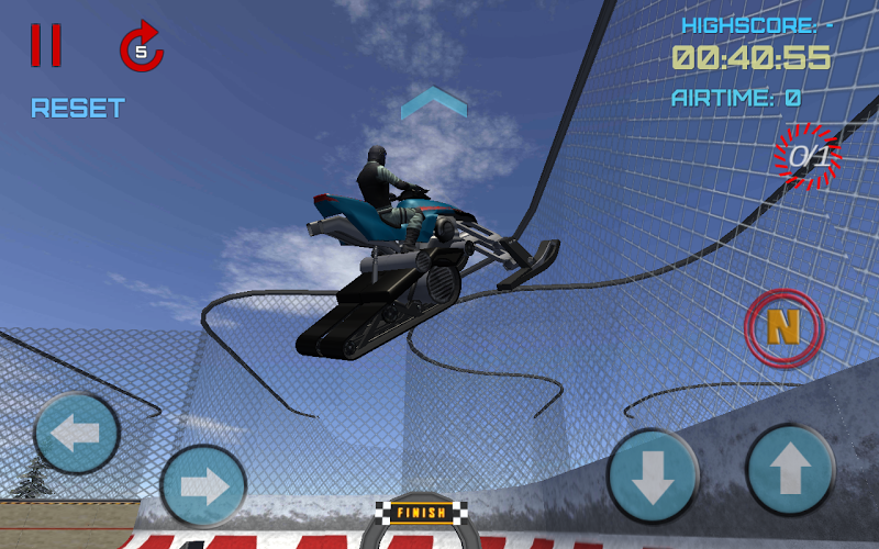 Snow Scooter ATV Madness截图5