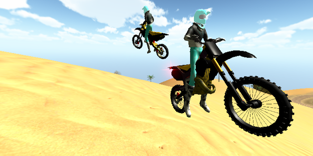 Wasteland Motocross Driver截图4