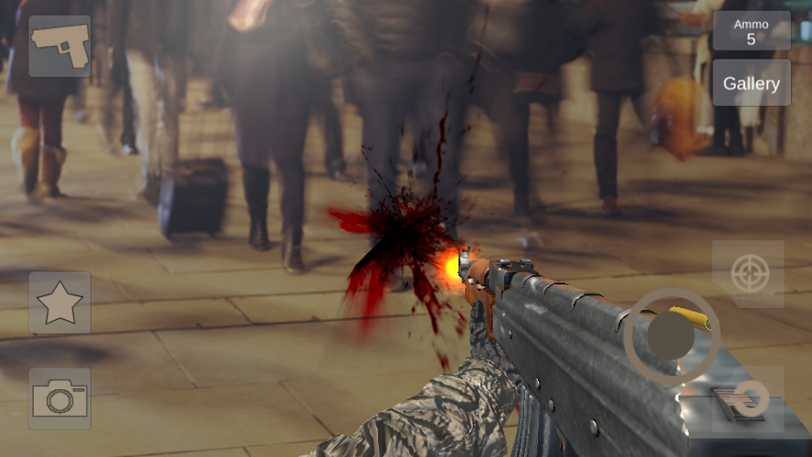 AR Gun Shooter 3D截图1