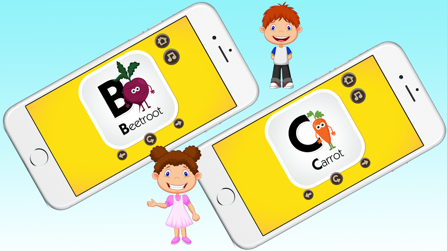 abc alphabet phonics for kids截图2