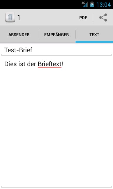 Brief schreiben - Tex10截图1