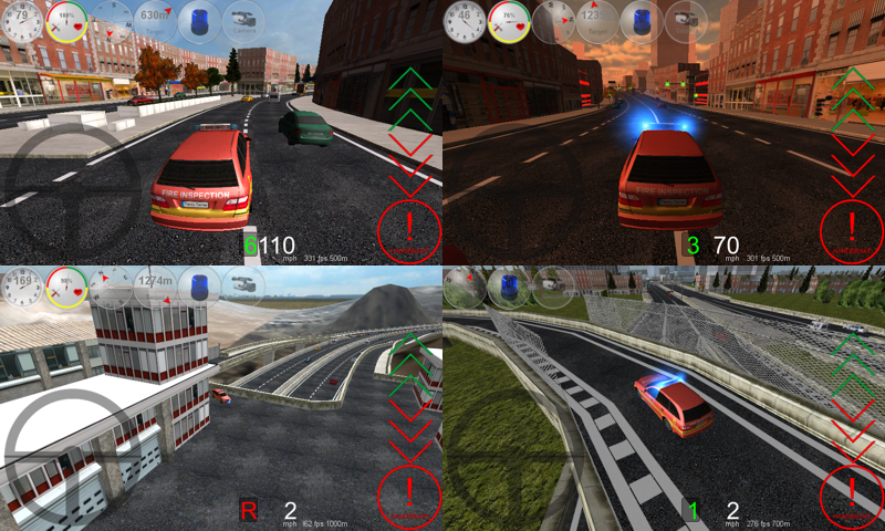 Duty Driver Firetruck FREE截图5