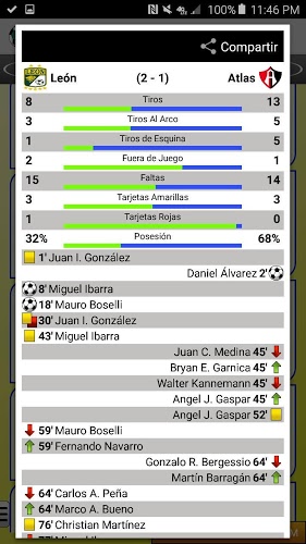 足球墨西哥联赛截图3