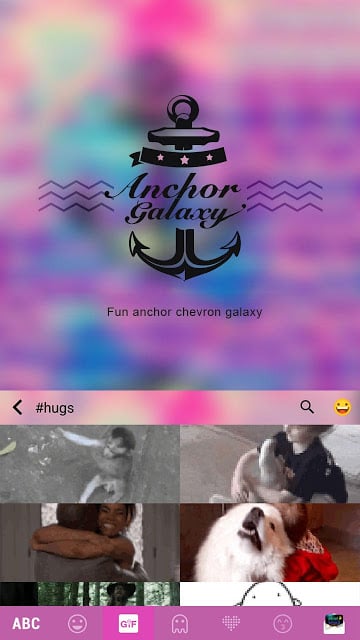 Anchor Galaxy Kika Keyboard截图5