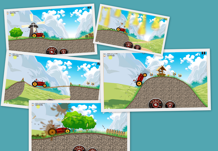 Farm Tractor Racing截图5