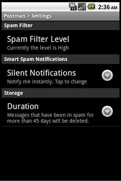 邮差：阻止垃圾短信 Postman : Block Spam SMS截图