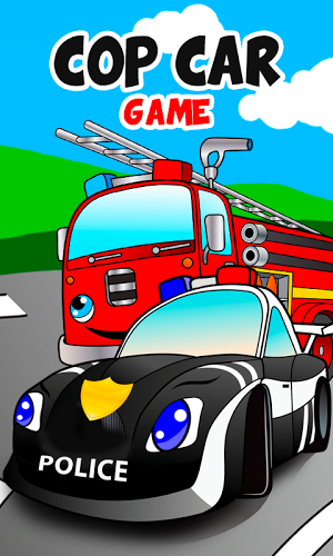 Cop car games for little kids截图1