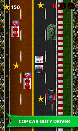 Cop car games for little kids截图2