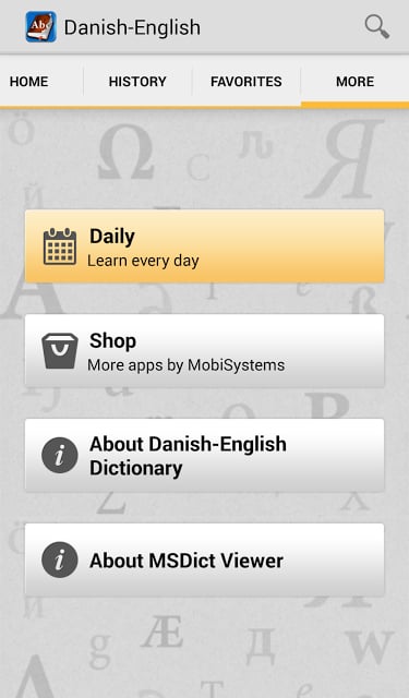 Danish&lt;&gt;English Dictionary截图8