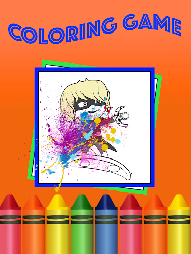 Coloring PJ Hero Game截图3