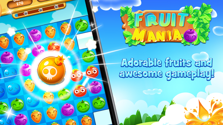 Fruit Crush - Link Mania截图2