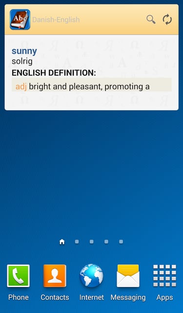 Danish&lt;&gt;English Dictionary截图2