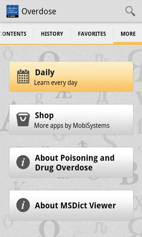 Poisoning and Drug Overdose截图4