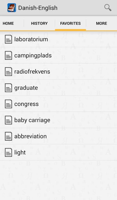 Danish&lt;&gt;English Dictionary截图7