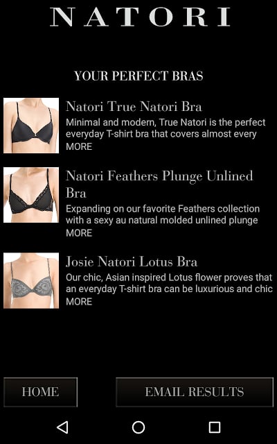 Natori: Find Your Perfect Bra截图2