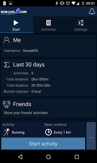 Running tracker - Run-log.com截图4