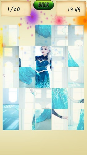 Recreat Frozen Princess Puzzle截图3