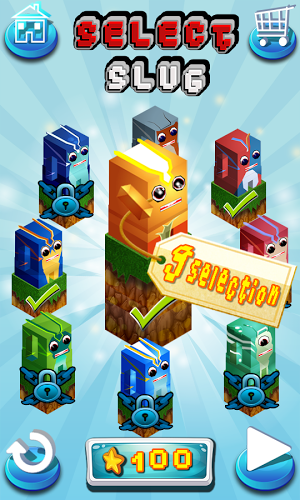 Subway Slugs Blocky Surf Dash截图3