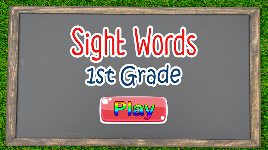 Sight Word 1st Grade Flashcard截图1