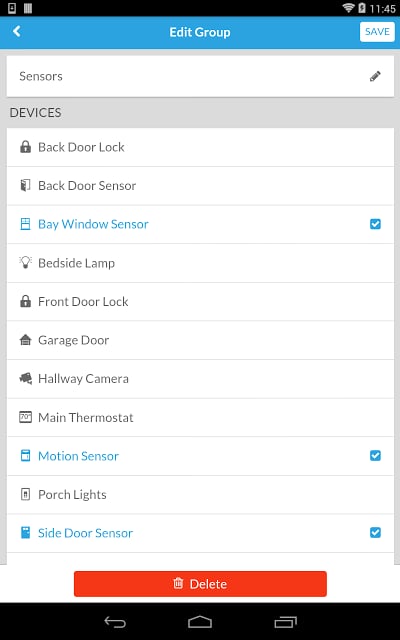 Nexia Home Intelligence Tablet截图3