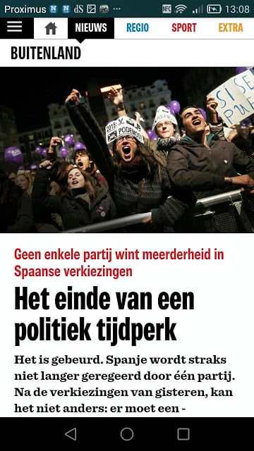 Het Nieuwsblad digitale krant截图3