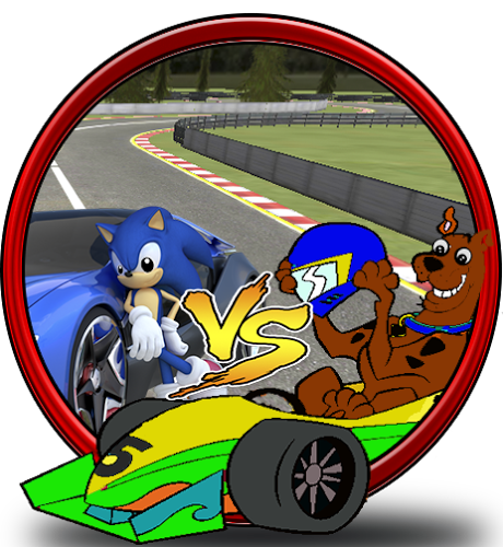 sonic vs scooby racing截图2