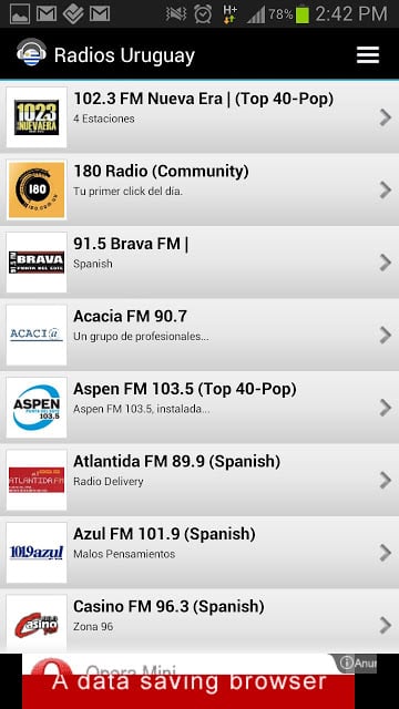 Radios Uruguay截图2