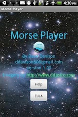 Morse Player Free截图2
