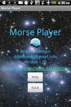 Morse Player Free截图