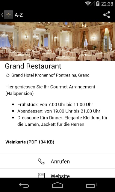 Grand Hotel Kronenhof截图3