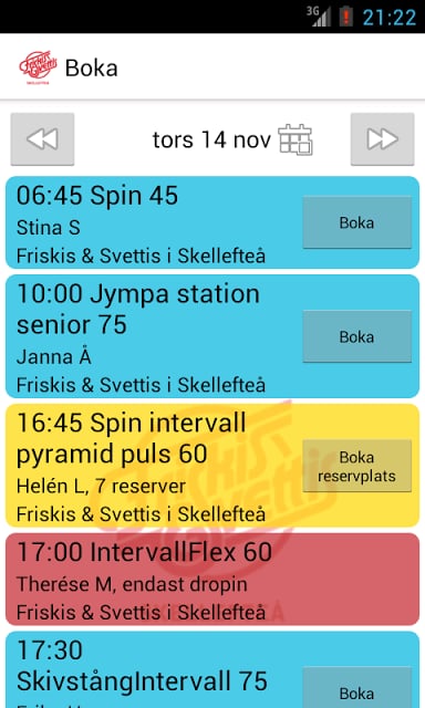 Friskis&amp;Svettis Skellefte&aring;截图4