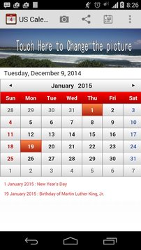 US Calendar Plus截图