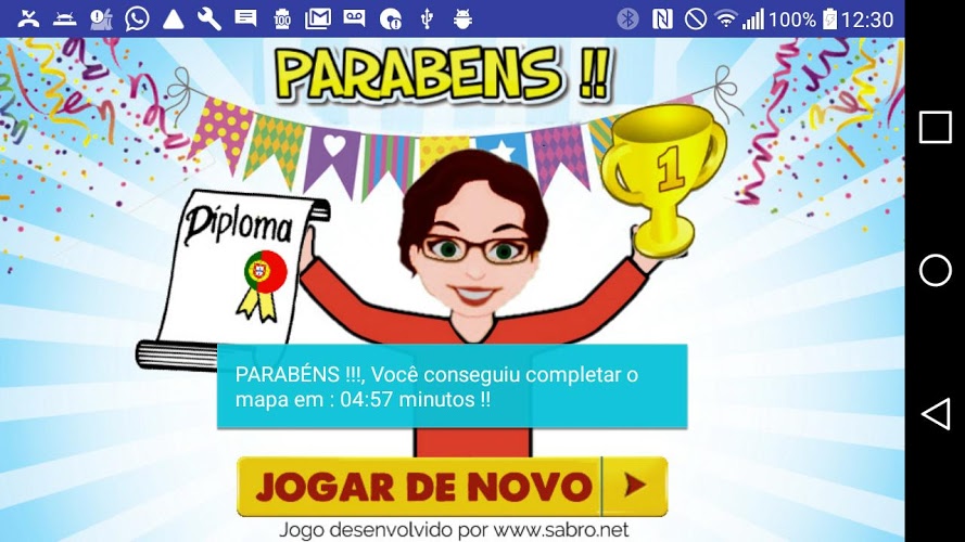 Jogo Mapa de Portugal截图3