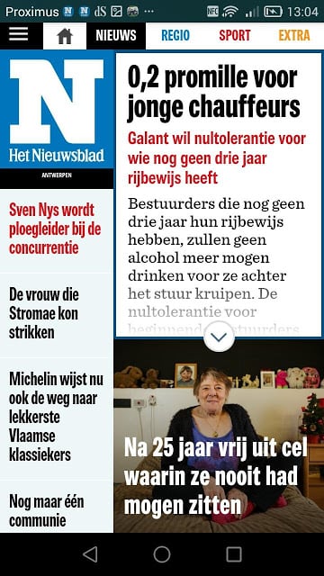 Het Nieuwsblad digitale krant截图6