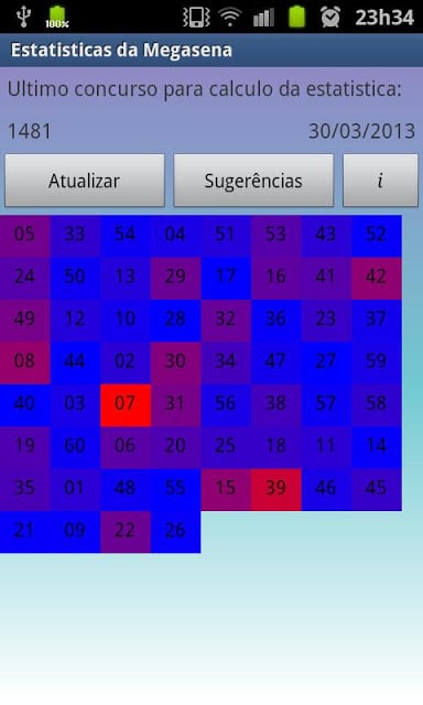 Loterias: N&uacute;meros e Resultados截图8