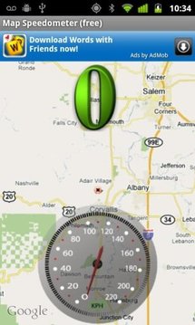 Map Speedometer截图