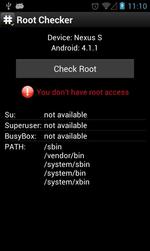 Root检查截图3