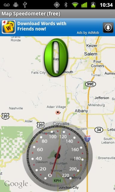 Map Speedometer截图3