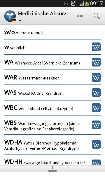 Medical Abbreviations DE截图4