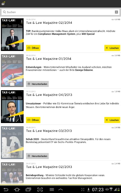 EY Tax &amp; Law DE News截图5