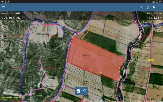 Map Distance & Area Calculator截图2