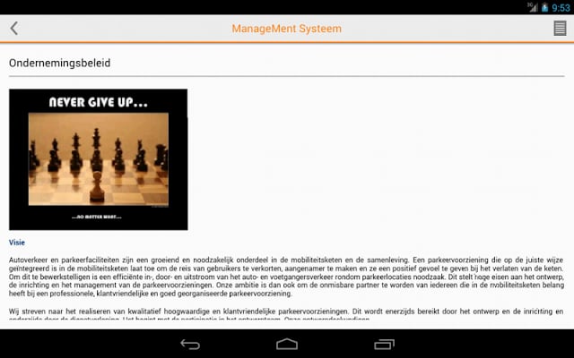 ManageMent Systeem Mobile截图9