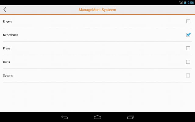 ManageMent Systeem Mobile截图6