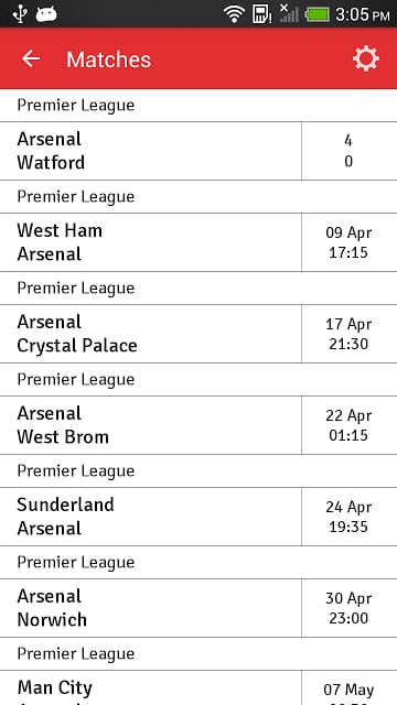 Arsenal Calendar截图9