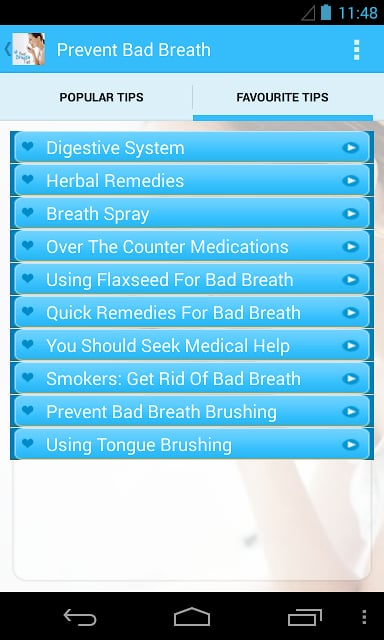 Prevent Bad Breath截图1